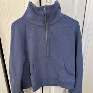 Lululemon Scuba Oversized Funnel Neck Sweatshirt in Waterdrop